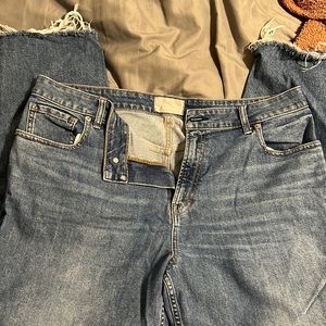 Everlane curvy cheeky jeans, size 34